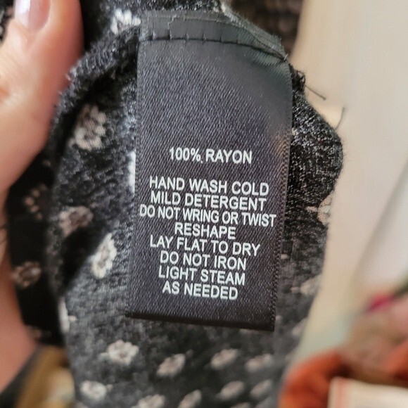 Lulu's Yours Tule Black Floral Print Maxi Dress Size Small/Medium - Picture 8 of 9